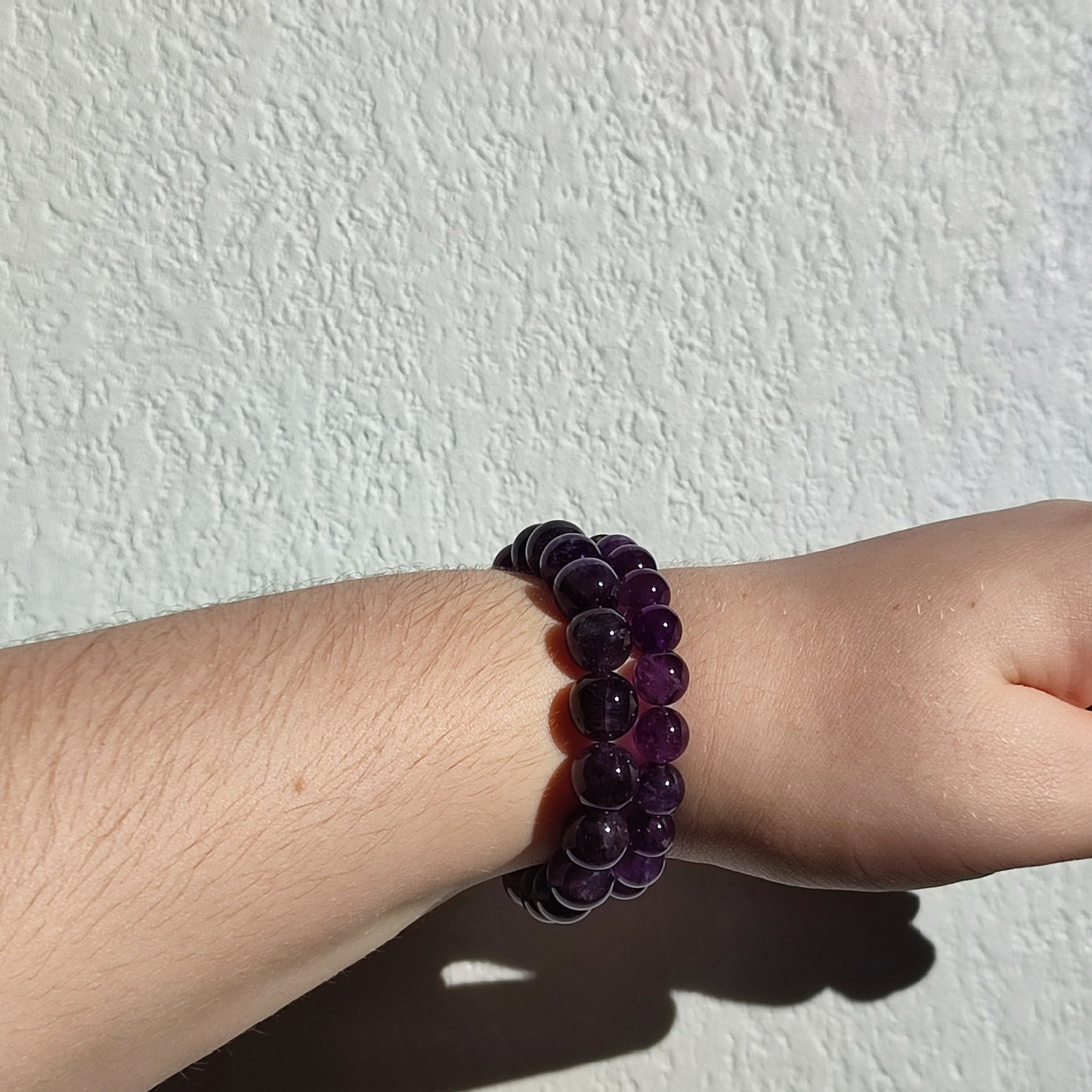 Bracelet en améthyste en 8mm et 10mm