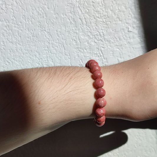 Bracelet en thulite en 8mm