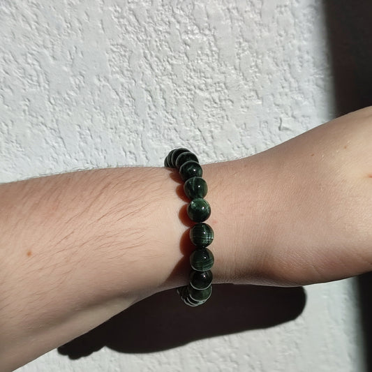 Bracelet en séraphinite en 8mm