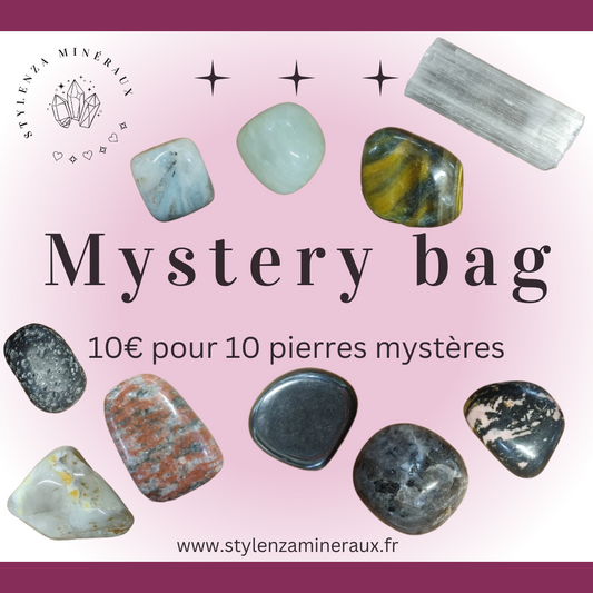 Mystery bag : 10 pierres au hasard