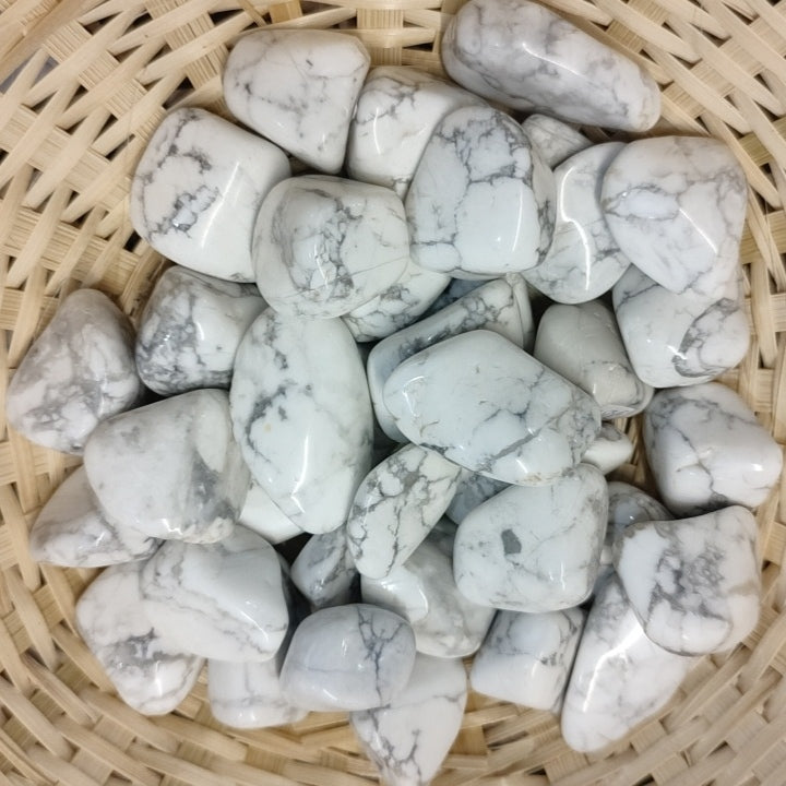 Howlite roulée